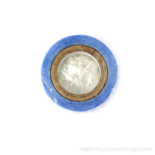 Waterproof blue tape 3 yard/12 yard/36 yard blue toupee hair patch tape, waterproof lace frontal hair tape